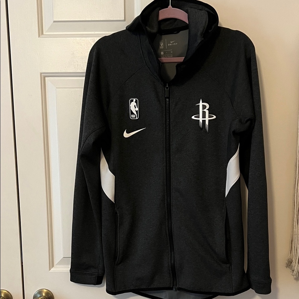 NBA Rockets hooded jersey size Mens S
